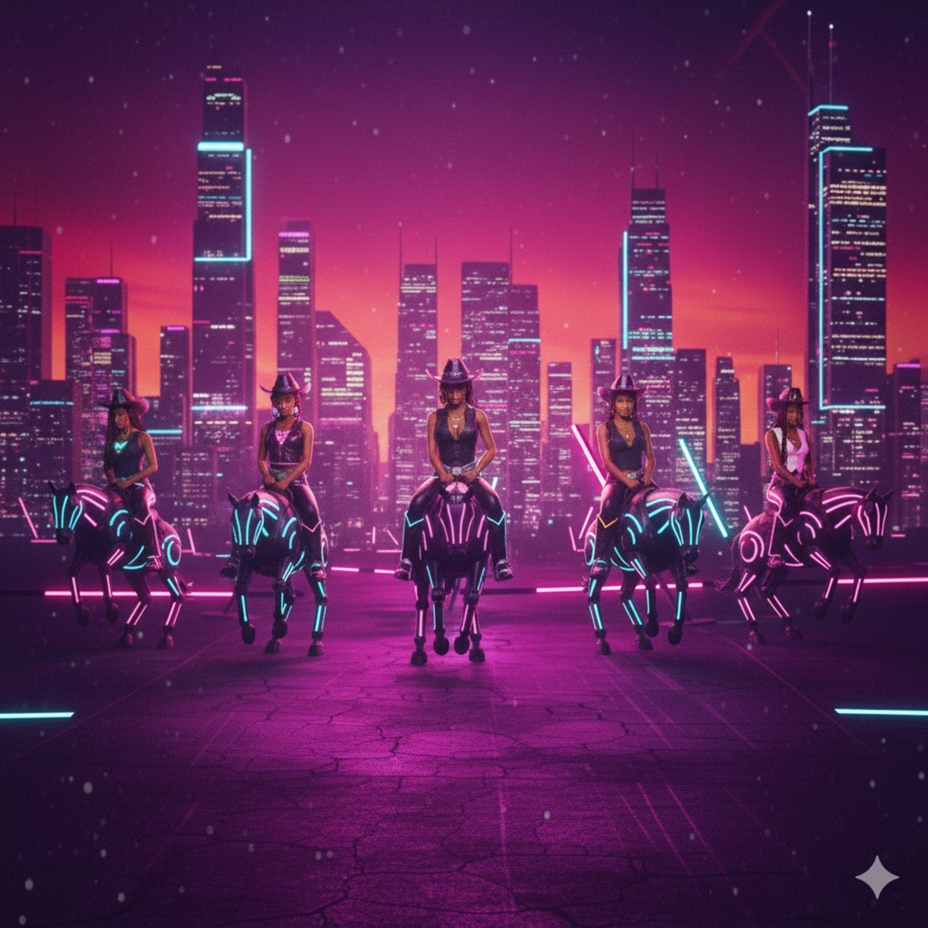 ILLANI — Bronco Riders cover